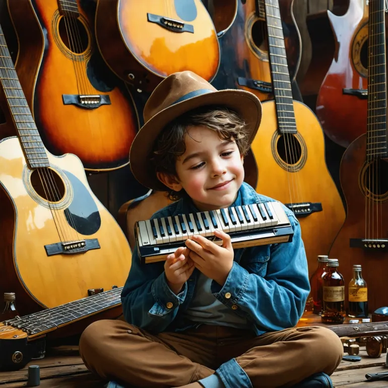 Muzički Instrumenti: Harmonike i Gitare